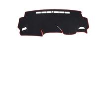 Dashboard Cover Carpet For Fit Shuttle 2015-2022 Car Sun Shade Mat Avoid Light Pads Anti-UV Case Carpets Protection Dashboard Cover(RHD Red Edge)