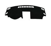 Dashboard Cover Carpet For Nissan For Qashqai J10 Rogue 2006-2013 Dashmat Dashboard Cover Mat Sun Shade Dash Board Protect Carpet Rug(LHD With Nav Red)