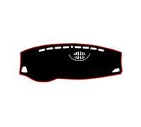 Dashboard Cover Compatible With Changan For CS95 2019 2020 2021 2022 2023 2024 Car Dashboard Cover Mat Sunshield Carpet Interior(Left Hand Drive,Black Red Edge)