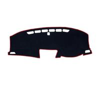 Dashboard Cover Dash For CR-V RM1 RM3 RM4 2012 2013 2014 2015 2016 Anti-Slip Mat Dashboard Cover Sunshade Dashmat Carpet Accessories(Right Drive - Red)