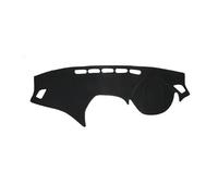 Dashboard Cover Dash Mat Car Dashboard Mat Central Control Pad Nonslip Cape Sunshade For BMW For 1 Series F20 2012 2013 2014 2015 2017(Poleyster-Black RHD)