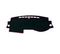Dashboard Cover Dash Mat Compatible With Honda For CR-V 2007 2008 2009 2010 2011 Car Dashboard Cover Pad Dash Mat Sun Visor Protect Carpet(Right Hand Drive,Black Red Edge)