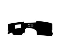 Dashboard Cover Dash Mat Compatible With Mazda For CX30 2019 2020 2021 2022 2023 2024 Car Dashboard Cover Pad Dash Mat Sunshield Carpet(With HUD LHD)