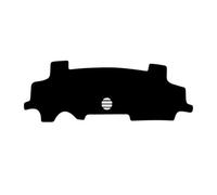 Dashboard Cover Dash Mat Compatible With Toyota For Aygo 2005-2012 2013 2014 Car Dashboard Cover Center Console Cushion Auto Styling Dash Mat(Left Hand Drive,Black Black Edge)