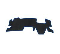 Dashboard Cover Dash Mat Compatible With Toyota For Yaris Cross XP210 2021 2022 2023 2024 Car Dashboard Mat Sun Protection Protective Pad(RHD BLUE HUD)