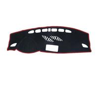 Dashboard Cover Dash Mat Sun Shade Carpet Rug For Q3 8U For S-line RS Q3 2012-2018 Interior Goods(LHD Red Line,Polyester)