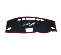 Dashboard Cover Dash Mat Sun Shade Carpet Rug For Q3 8U For S-line RS Q3 2012-2018 Interior Goods(RHD Red Line,Flannel)