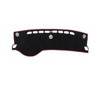 Dashboard Cover Dashboard Cover Pad Mat Dashmat Sunshield Carpet Car Styling Compatible With Suzuki For SX4 Crossover S-Cross 2014-2020 2021 2022 2023 2024(Right Hand Drive,Red Edge)