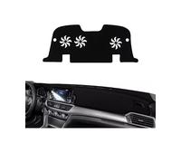 Dashboard Cover For Tenth Generation For Accord 2018-2022 Front And Rear Center Console Sunshade And Heat Insulation Decorative Pads(Black)