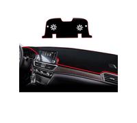 Dashboard Cover For Tenth Generation For Accord Front And Rear Center Console Sunshade And Heat Insulation Decorative Pads(Red)