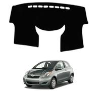 Dashboard Cover for Toyota Yaris 2006-2011 RHD, Dash Mat Anti-Slip Sunshade Carpet Pad for Centre Console Interior Accessories