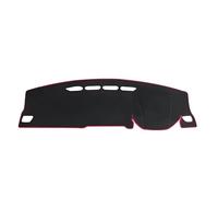 Dashboard Cover Mat For Haval For Jolion 2021-2023 Car Dashboard Cover Mat Instrument Panel Carpets Non-Slip Sun Protection Pad Interior Dash Cover(RHD RED)