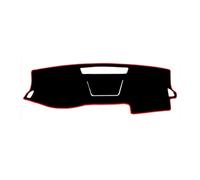Dashboard Cover Mat For Skoda For Karoq Car Dashboard Cover Dash Mat Sun Shade Non-slip Pad Car Interior Decoration Accessories Dash Cover Mat(Red)