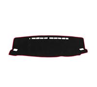Dashboard Cover Mat Pad For Toyota For Fortuner SW4 Vanguard 2016-19 2020 2021 Dash Sun Shade Protect Carpet Sunshade Carpet Pad(Red Edge)