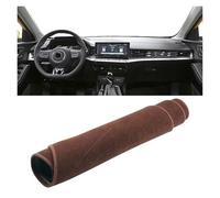 Dashboard Cover Nonslip For MG5 2020-2023 Car Dashboard Cover Avoid Light Pads Anti-UV Case Sun Shade Mats Non-Slip Carpets Dash Cover(B Brown LHD)
