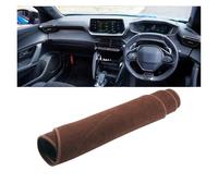 Dashboard Cover Nonslip For Peugeot 2008 E2008 2019-2023 Car Dashboard Cover Dash Mat Sun Shade Non-slip Pad Accessories Dash Cover(Brown RHD)