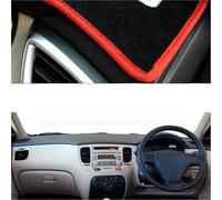Dashboard Cover Protective Pad For Kia For Rio New Pride Rio5 JB 2005 2006 2007 2008 2009 2010 2011 LHD RHD 2 Layers Sunshade Car Dashboard Cover Dash Mat Carpet