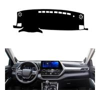 Dashboard Cover Protective Pad For Toyota For Highlander For Kluger XU70 2020 2021 2022 Car Inner Dashboard Cover Auto Dash Mat Carpet Cape Sun Shade Dashmat Pad
