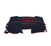 Dashboard Cover Slip Car Dashboard Cover Dash Mat Carpet Fit For Kia Rio New Pride Rio5 JB 1 LHD RHD 2 Layers Sunshade(RHD Blue)