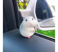 Dashboard Decoration Home Desk Decor Stealing Hamster Car Interior Decoration Hamster Figures Auto Random one