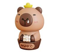 Dashboard Decorations, 2.67x4.33 Inch Solar Dancing Figures for Interior Accessories, Motion Powered Sun A Good Design Capybara, Decoration Boards Cars Camping