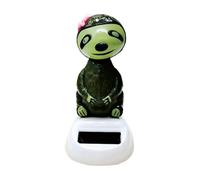 Dashboard Decorations | Solar Sloth Swinging Figure for Car - Funny Car Desk Decoration, Complete Party Gift Weather Resistant