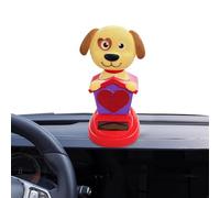 Dashboard Dog Figures,Rocking Car Decoration | Center Console Figurine | For Women Men Drivers Collectors Long Rides Daily Driving Road Trips Sedans Trucks SUVs Campers Home
