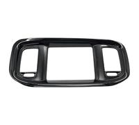 Dashboard DVD Navigation Screen Frame Cover Trim For Dodge For Charger 2015+ Car Interior Moulding(Black)