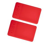 Dashboard Guard, Electric Scooter Screen Panel Guard Silicone Cover with Open Buttons, Two-Piece Set for Parking Use Electric Scooter Dashboard Cover Silicone Display Panel Screen Window Button Daily