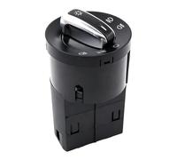 Dashboard Light Switches Knob 6R0941531G Vehicle Rotary Control Part with Printed Icons ABS Shell for Headlamp Fog Driving Service