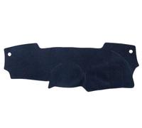 Dashboard Mat Cover Carpet Rug For Nissan For Micra For March K13 2011-2016 Dashboard Mat(Flannel/Black Edge (RHD))