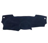 Dashboard Mat Cover Carpet Rug For Nissan For Micra For March K13 2011-2016 Dashboard Mat(Polyester/Black Edge (LHD))