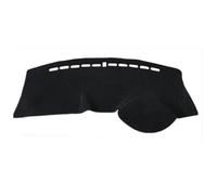 dashboard mat For Fit For Jazz 2001-2004 2005 2006 2007 Interior Dashboard Cover Mat Pad Anti-UV Dashmat Sunshade Carpet Rug Car Accessories Sun Visor Dashboard Cover(Black(Black Edge) RHD)