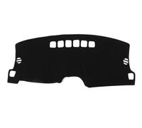dashboard mat For Jeep For Patriot 2010-2017 For Compass 2011-2017 Dashboard Cover Mat Rug Dash Sunshield Dashmat Carpet Accessories Sun Visor Dashboard Cover(Black(Black Edge) LHD)
