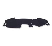 dashboard mat For Mazda MX-5 Roadster For Miata 2015-2022 ND RF MX5 Dash Mat Dashmat Sunshade Protective Carpet Car Dashboard Mat Sun Visor Dashboard Cover(Black RHD)
