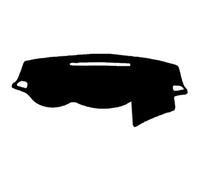 dashboard mat For Mitsubishi L200 For Triton For Strada Strakar Barbarian 2015-2020 Car Dashboard Cover Dash Mat Pad Sunshade Carpet Sun Visor Dashboard Cover(Black(Black Edge) LHD)