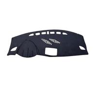 dashboard mat For Q3 8U 2012 2013 2014 2015 2016 2017 2018 Dash Pad Dashmat Sunshade Protective Carpet Car Dashboard Mat Sun Visor Dashboard Cover(LHD BLACK)