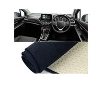 Dashboard Mat For Suzuki For S-Cross For MK3 2022-2024 Car Dashboard Cover Sun Shade Avoid Light Mat Non-Slip Instrument Panel Carpet Accessories Car Anti-Slip Mat(B RHD Black)