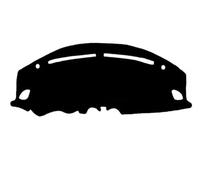 dashboard mat For Suzuki For Swift A2L 2017 2018 2019 2020 2021 2022 2023 Dashboard Cover Mat Pad Dashmat Sunshield Protect Carpet Car Accessories Sun Visor Dashboard Cover(Black(Black Edge) LHD)