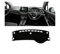 Dashboard Mat Protector For Suzuki For S-Cross MK3 2022-2024 Dashboard Cover Avoid Light Pads Instrument Panel Non-Slip Sun Shade Mats Dash Cover(A RHD Black Side)