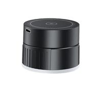 Dashboard Mobile Phone Holder, Vacuum Magnet Stand, Magnetic Car Phone Holder - 180 Degree Adjustable 15 W Wireless Charge, Multifunctional Removable Mobile Clamp for the Home of the Desk,