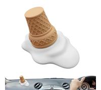 Dashboard Ornament - Ice Cream Shaped Scented Shape Ice Cream Perfume Oil Perfume Fragrance Fragrance Oil Fragrance Handmade Detail
