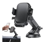 Dashboard Phone Car Mount - Cell Phone Holder Suction Cup | Cradles Dashboard Bracket Rack for Automobile Smartphone Vehicle Travel Women Men