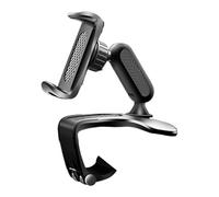 Dashboard Phone Holder, Car Cell Mount, 360° Rotating Design with Smartphone Stand, Vehicle Dashboard Accessories for SUV, Sedan, Truck, RV, Travel, Road Trip, Black Colored