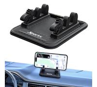 Dashboard Phone Holder, Dashboard Phone Mount - Dashboard Phone Stand Mat, Sunproof Pad | Road Trip Phone Stand with Temporary Parking Number Plate for Caravan, S