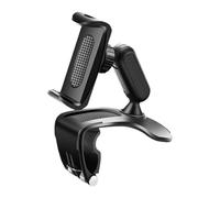 Dashboard Phone Mount, Car Phone Holder, 3.54x3x54x3.15 Inches, Strong Adhesive 360 Degree Rotating Bracket with Adjustable Grip, Auto Accessory for Travel, Suv, Truck, Sedan and Rv