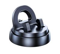 Dashboard Phone Mount - Silicone Grip Stand, Rotating Clip Base | Non-Slip Cell Holder with 360 Rotation, Compact Mobile Cradle for Safe Driving and Vehicle Navigation on Bumpy Roads