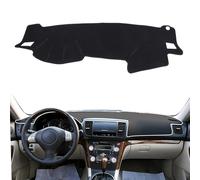 Dashboard Protective Pad Car Dashboard Mat Dashmat Sunshade Protective Carpet For Subaru For Outback For Legacy B4 2003 2004 2005 2006 2007 2008 2009(LHD BLACK)