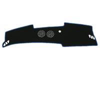 Dashboard Protective Pad Sunshade Protective Carpet Dash Pad Dashmat For Hyundai For Kona 2024 2025 2026 (Without HUD)(Blue LHD)