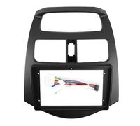 Dashboard Radio Fascias For Spark M300 2010 2011 2012 2013 Double Din DVD Stereo Panel Dashboard Frame 9 Inch(Frame An Cord)